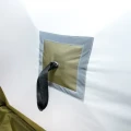 Палатка КУБ 2 Premium Long (трехслойная), оливковый-белый, Следопыт