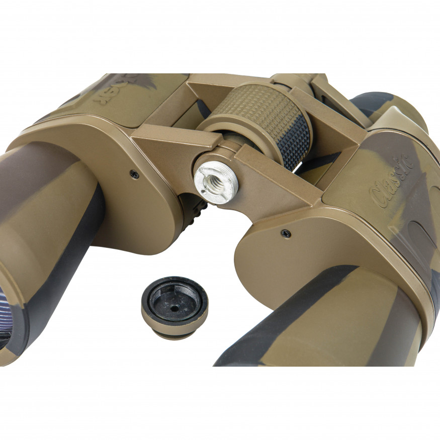 Бинокль Veber Classic БПШЦ 15x50 VRWA широкоугольный, камуфлированный