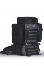 Рюкзак тактический Сармат 3, Оксфорд (рип-стоп), черный-серый, 55 л, ТАЙФ