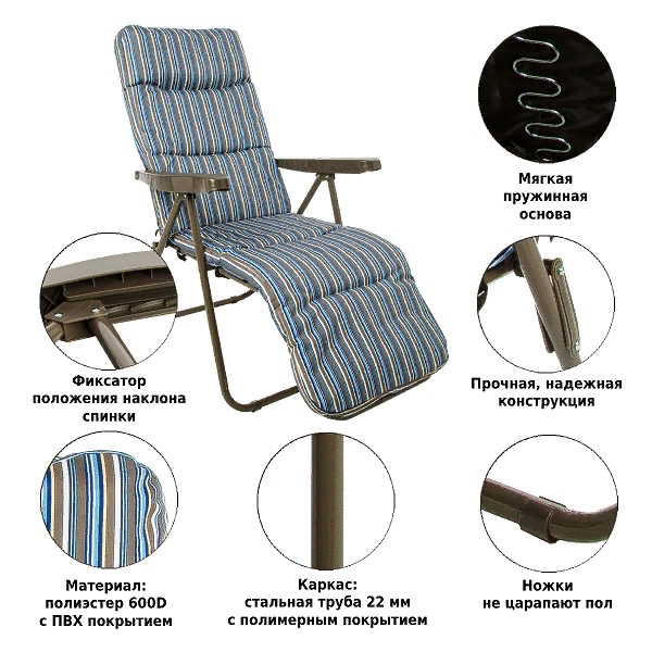 Кресло складное M3224, Green Glade