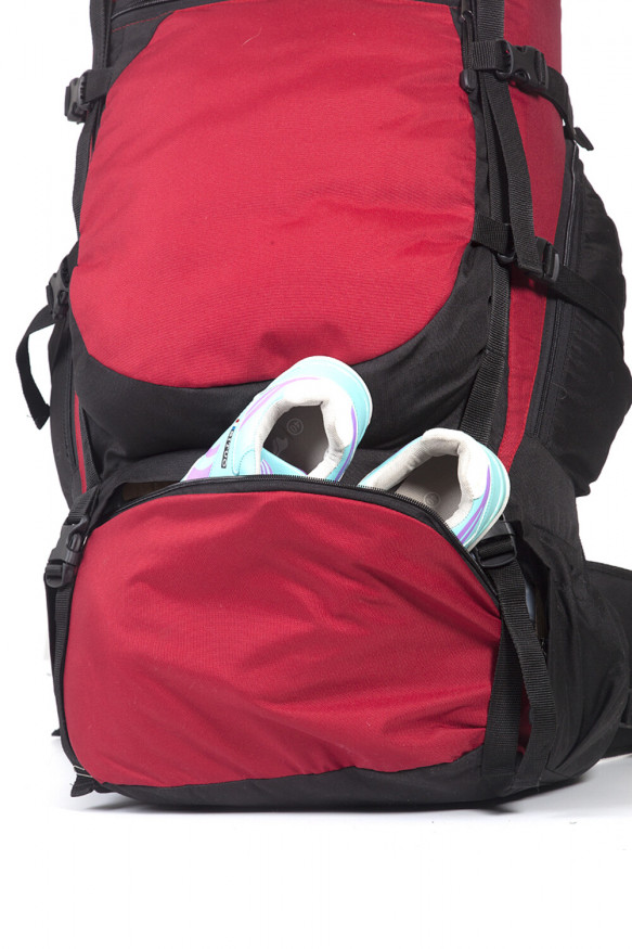 Рюкзак туристический Хальмер 3, с латами, олива, 120 л, ТАЙФ