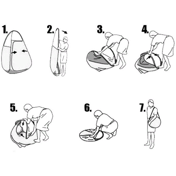 Палатка пляжная Ялта, Восток