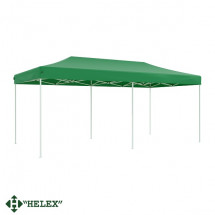 Тент-шатер Helex 24366 (раскладывается гармошкой), 6х3x3м полиэстер, зеленый
