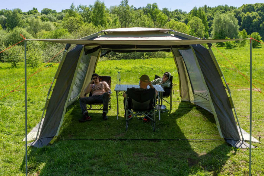 Шатёр автомат Fortuna 350 Solar Control Premium (8 человек), Maverick