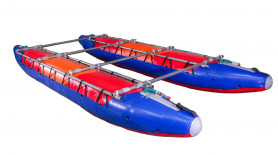 Катамаран Век Исеть 4М 1-секционный, 4,50 м, без рамы